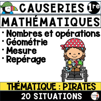 Causeries Mathématiques - Les pirates - 1re année