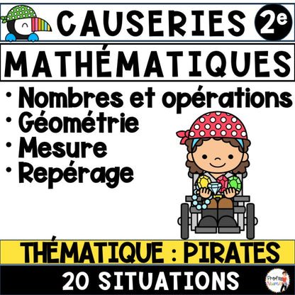 Causeries Mathématiques - Les pirates - 2e année