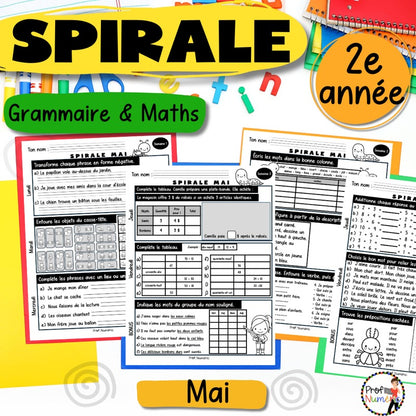 Spirale à imprimer - MAI - 2e