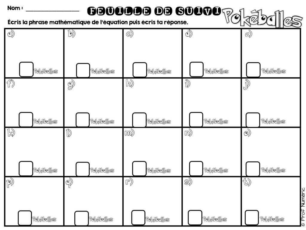 Pokémons de retour en classe! 4 Ateliers pour le 1er cycle du primaire.