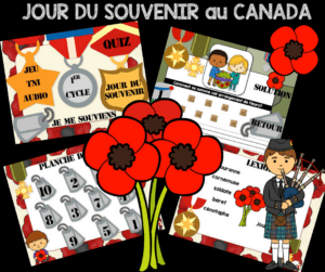 Le Jour du souvenir expliqué aux élèves