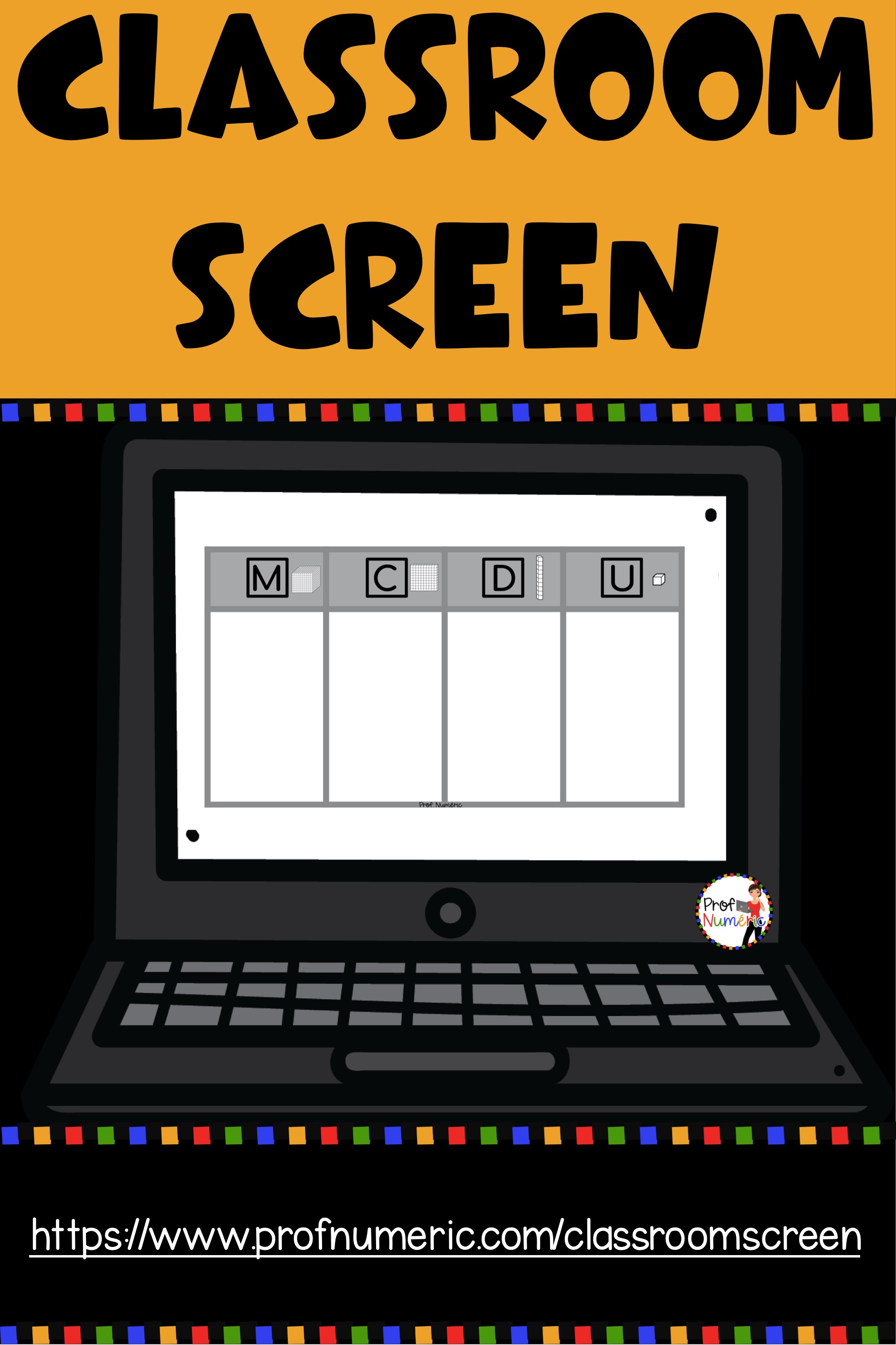 ClassroomScreen et la gestion de classe - Prof Numéric